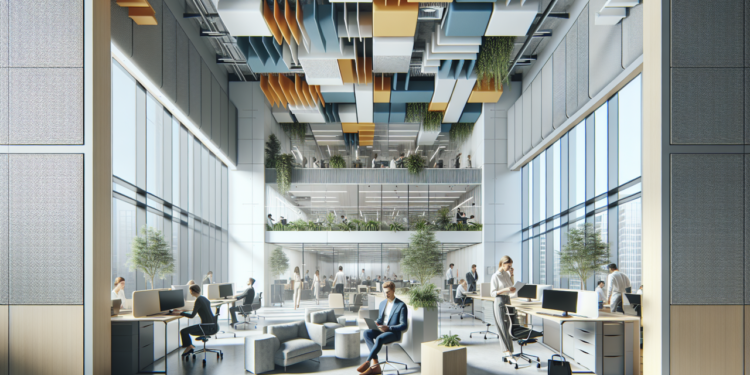 Space office offices preform insulation acoustic